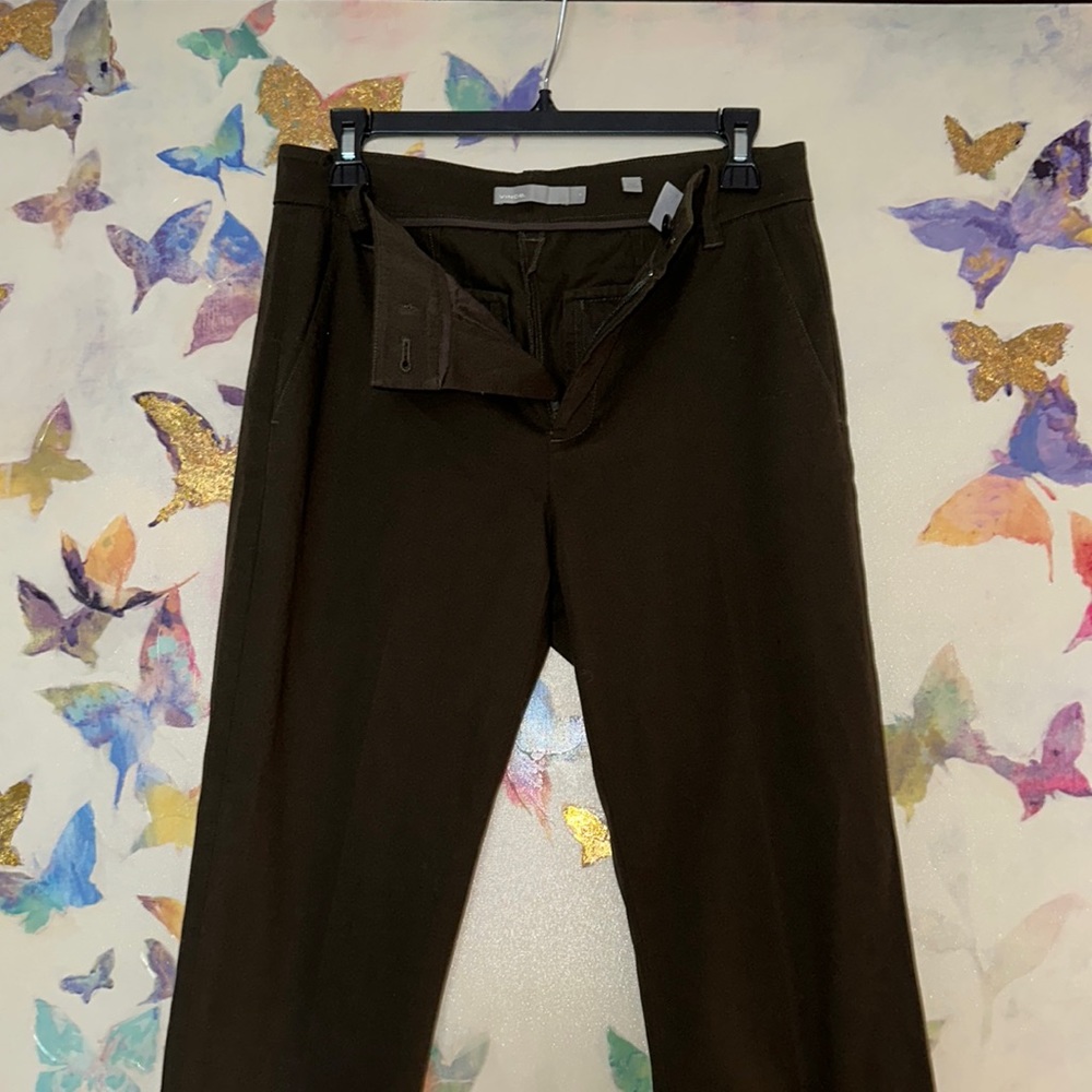 Vince tapered brown pants. NWOT. Never warn. Size 4 tight fit